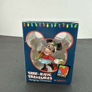 Mickey Unlimited Tree-Rific Treasures Hanging Ornament MINNIE